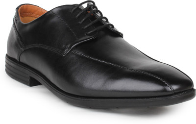 

Clarks Glenrise Over Black Leather lace up For Men
