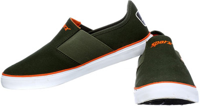 Sparx Loafers For Men(Olive