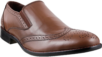 

Metro Men's Formals & Lace-Up Flats Slip On For Men(Tan, 23;tan
