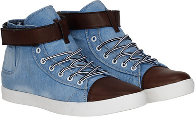 

Kraasa Keech High Tops For Men(Blue, Brown, Skyblue