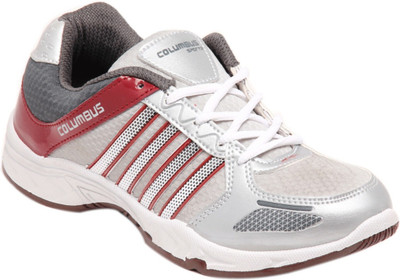 

Columbus Premium Quality Running Shoes For Men(Grey, Maroon), Gray