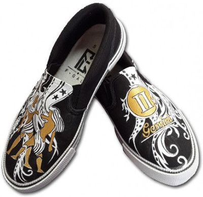 

F-Gali The Gemini Slip-on Shoes Canvas Shoes For Men(Multicolor