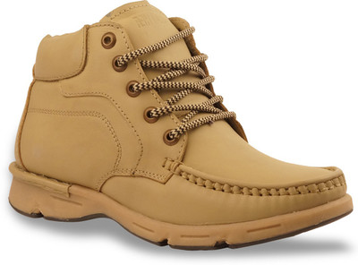 

Bacca Bucci Men Tawyer Evo Leather Casual Boots For Men(Khaki