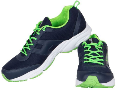 

REEBOK Top sprint Running Shoes For Men(Multicolor, Col navy/neon green/wht