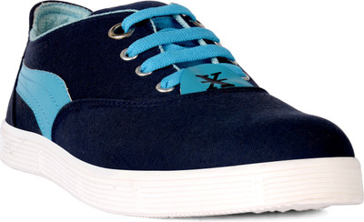

Pryann Canvas Shoes For Men(Blue, Navy blue