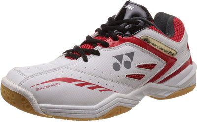 

Yonex SHB 34 EX Badminton Shoes For Men(Red, White, White red