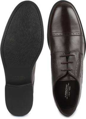 Arrow Men Genuine Leather Lace Up Shoes