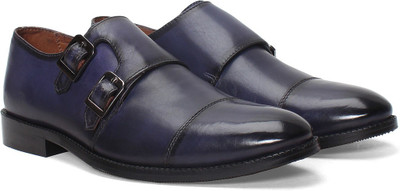 

Brune Monk Strap For Men(Blue, Black