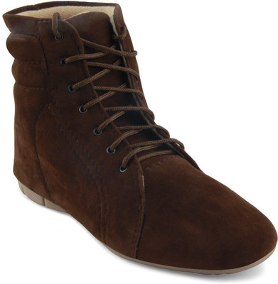 

Pink Fever Boots For Women(Brown
