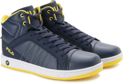 

Fila SAMUEL Mid Ankle Sneakers For Men(Yellow, Pea/yel