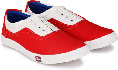

Shoe Day Canvas Shoes For Men(Red