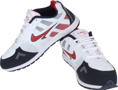 

Pasco White Blue Pasco Sports Running Shoes For Men(White)