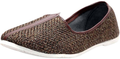 

skylyf Mojaris For Men(Brown
