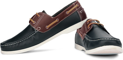 

United Colors of Benetton Boat Shoes For Men(Navy, Maroon, 903