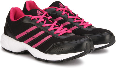 

ADIDAS Yago W Running Shoes For Women(Black, Pink, White, Black;vivber