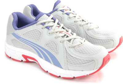

Puma Axis v3 Wn s Ind. Running Shoes For Women(Grey, White-gray violet-bleached denim-cayenne