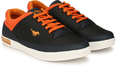 

Ruggero The Power Sneakers For Men(Black, Orange