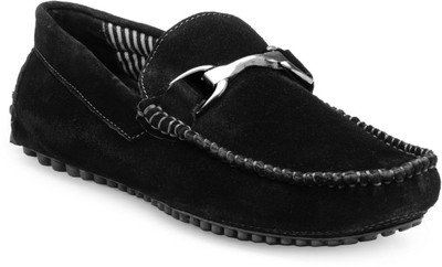 

Teakwood Slip On Loafers For Men(Black