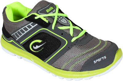 

Shoe Striker Running Shoes For Men(Grey, Green