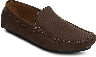 

Kielz Designer Man,s Brown Loafers Loafers For Men(Brown