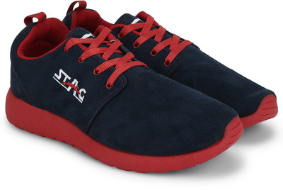

Stag Suede Sneakers For Men(Navy, Red