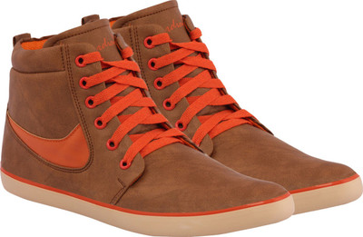 Knight Ace Long 3002 Boots For Men(Brown), Orange