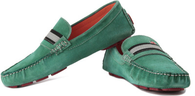 Style Centrum Loafers For Men(Green