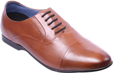 

Cord Wainers Lace Up Shoes For Men(Tan)