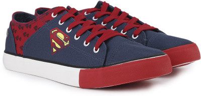 

Superman SUPERMAN CANVAS Sneakers For Men(Blue, Red, Black