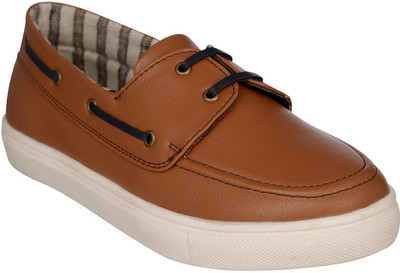 Bruno Manetti BM-2995 Boat Shoes For Women(Tan