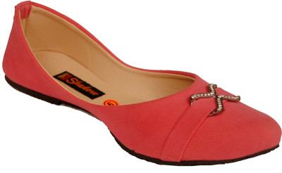 

Shadow Pink Velvet Bellies For Women(Pink