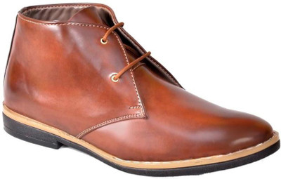 

Candey Shoes Lace Up For Men(Brown