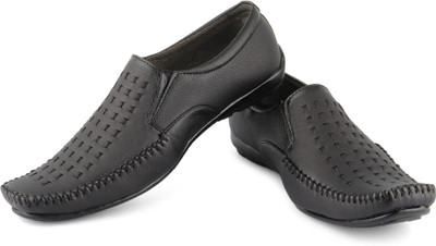 

APF Black Formal Slip On For Men(Black