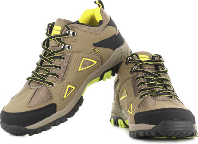 

Fila Trekking Outdoor Shoes For Men(Brown, Green, Yellow, Brn;blk;yel