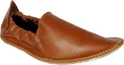 

Footoes Elastic Mojaris For Men(Tan)