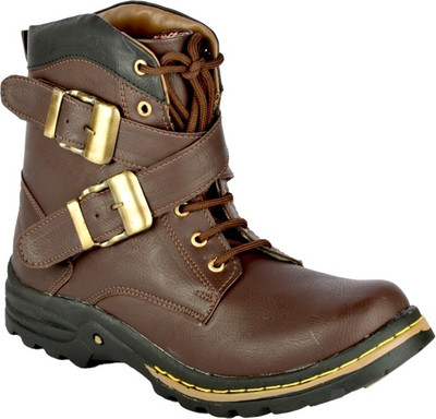 

Fine Comfort Boots For Men(Brown