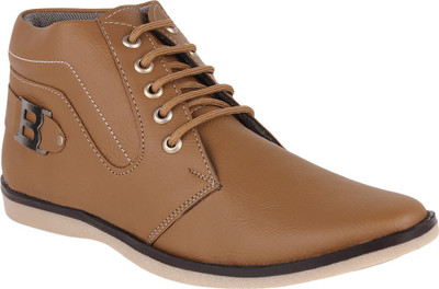 

Buenos Solid appeal Sneakers For Men(Tan, Brown