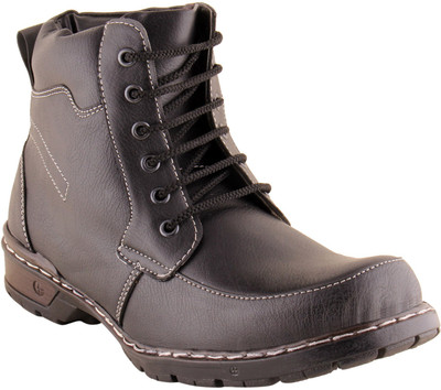 

Vilax Mid Ankle Outdoor Boots For Men(Black)