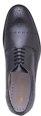 Hirel's Geniune Leather Cap Toe Derby Lace Up