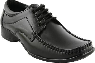 55% OFF on Pureits Leathers Stylish and Elegant Lace Up Shoes For Men(Black) 55% OFF on Pureits Leathers Stylish and Elegant Lace Up Shoes For Men(Black)
