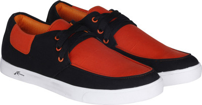 

Kraasa Casual Shoes Sneakers For Men(Orange