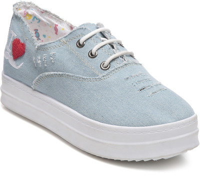 

Elan Canvas Shoes For Women(Blue