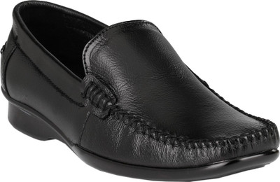 

LeatherKraft Men's Formal Slip On Shoes For Men(Black