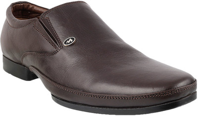 

Metro Men's Formals & Lace-Up Flats Slip On For Men(Brown, 12;brown