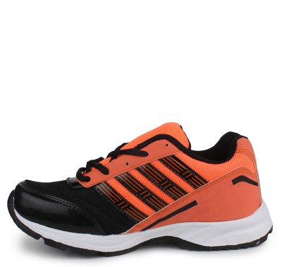 

11e 11e Black Orange Running Shoes For Men(Black)