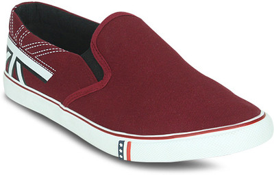 

Get Glamr Yuri Canvas Shoes For Men(Red)