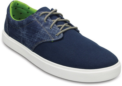

Crocs CitiLane Canvas Lace Sneakers For Men(Blue, Navy