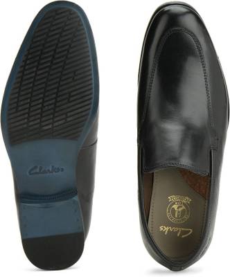 Clarks Banfield Step Black Leather Lace Up