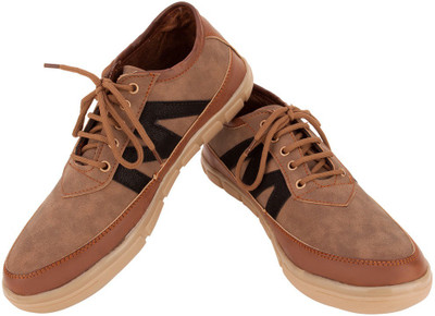 

FBT Casual Shoes For Men(Brown)