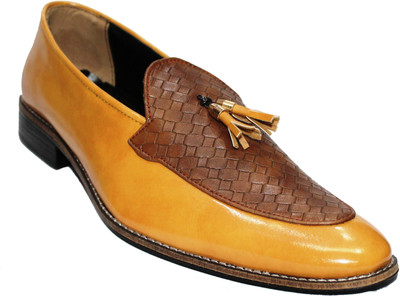 

Denill Party Wear For Men(Brown, Beige